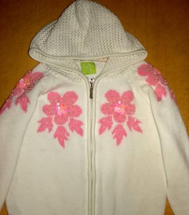 Расшитая кофточка на выход (110см)-хлопок Москва