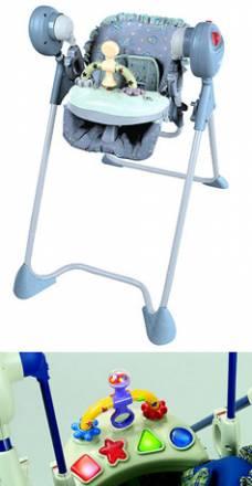 Kolcraft  электронные качели  с игровым блоком Москва