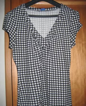 Новая черно-белая футболка Oasis Москва