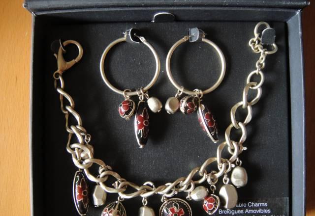 Браслет+серьги mexx новые в подарочной упаковке Москва