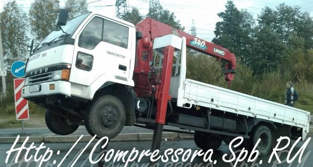 Аренда манипулятора mitsubishi fuso Санкт-Петербург