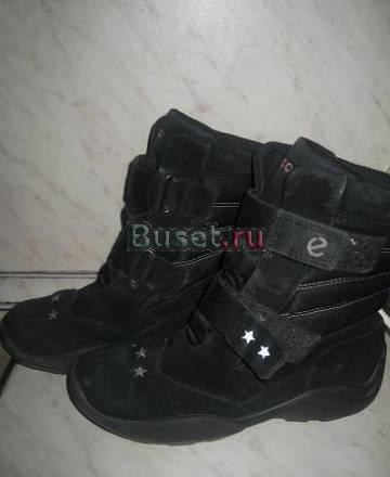 Сапоги демисез для девочки р 33 Экко Москва