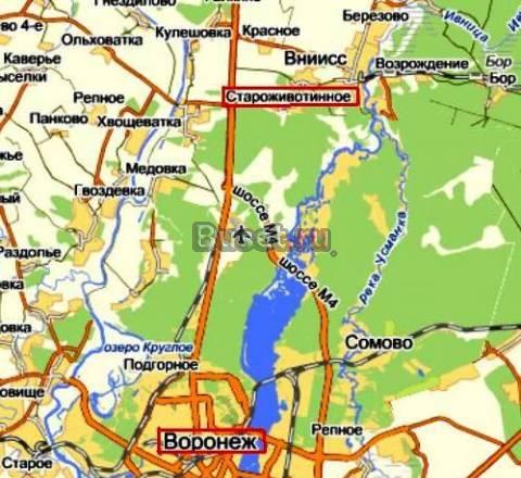 Уч-ки от 10 сот. до 30 сот. с.Староживотинное Воронеж