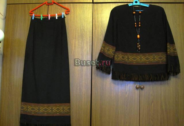 Эксклюзивный костюм  юбка и джемпер Екатеринбург