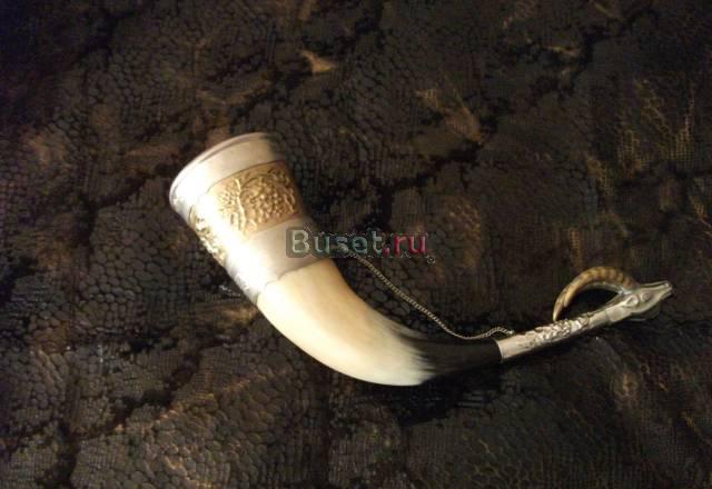 Рог в оправе, Дагестан Москва