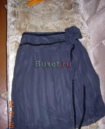 Юбка OGGI шифон черная. СРОЧНО!!! Красноярск