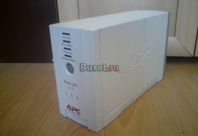 Блок бесперебойного питания APC Back-UPS CS 500 Москва