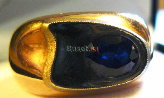 Кольцо с Синим Камнем Москва