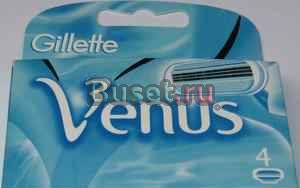 Сменные кассеты  Gillett  Venus 4 кассеты Саратов