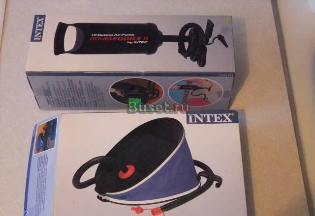 Насосы Intex ручные и ножные Москва