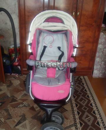 Детская коляска Capella S-901 WF (Pink) Новомосковск