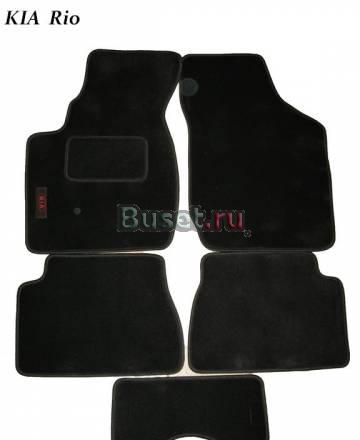 Велюровые автоковрики для Kia Rio Москва