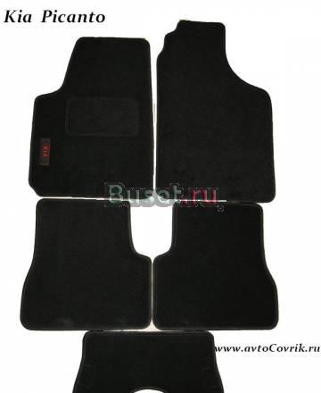 Велюровые автоковрики для Kia Picanto Москва