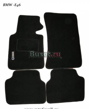 Велюровые автоковрики для BMW E46 Москва