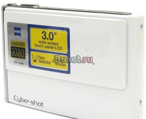 Белый Sony Cyber-shot DSC-T70, Full HD Москва