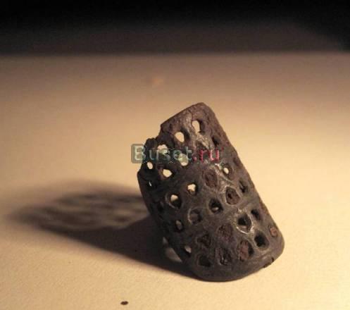 КОЛЬЦО СТАРИННОЕ "РЕШЕТКА" 13-15 ВЕК Москва