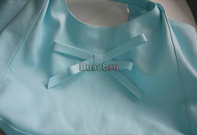 Сумка небесно-голубая Шикарный Цвет Москва