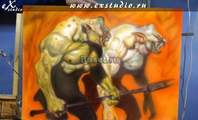 "Картины в стиле Аэрография" Москва