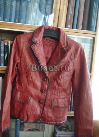 Стильный кожаный пиджак Санкт-Петербург