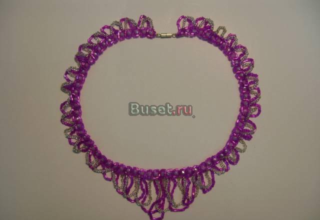 Колье из бисера Москва