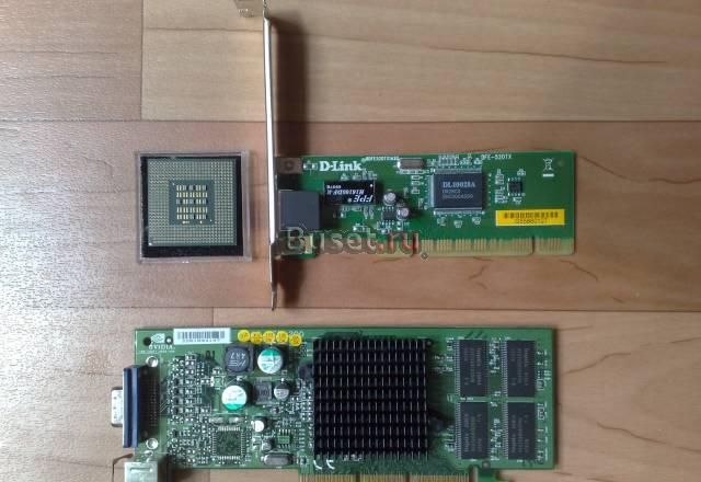 Продам комплект. Видео карту Ge Force MX-440 64 MB Тольятти