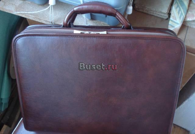 Портфель - прессованная кожа Москва