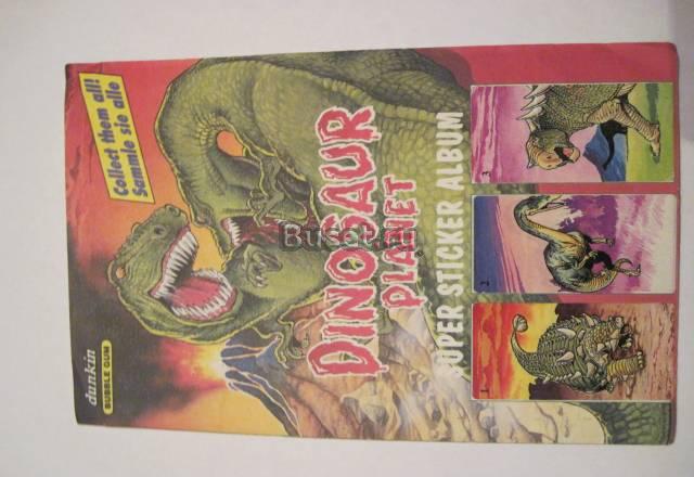 Полная коллекция наклеек в альбоме Planet Dinosaur Москва