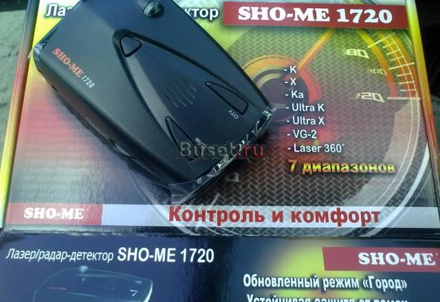 Радар-детектор Sho-Me 1720 +коврик в подарок Санкт-Петербург