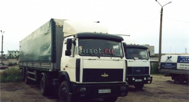 Маз с п/прицепом Москва