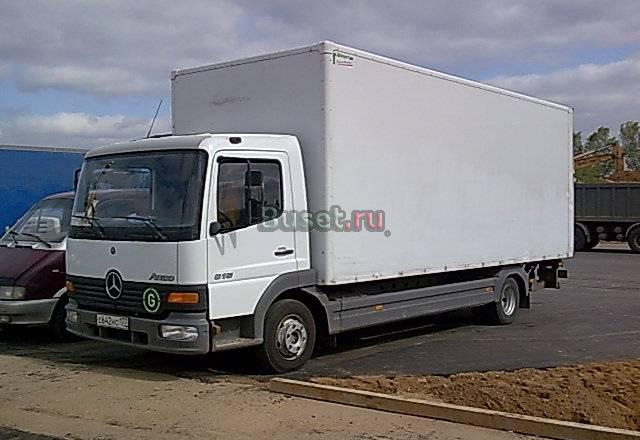 Грузоперевозки,Мерс 815,4т, 40куб,гидролифт Москва