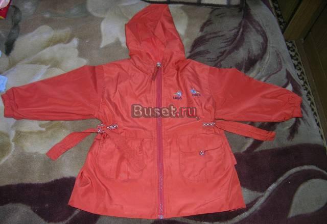 Ветровка на девочку с капюшоном р-р 104 Москва