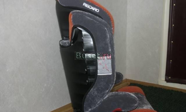 Новое Recaro Monza Grey/Pepper (15-36)  изофикс Москва