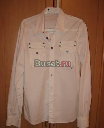 Новая белая рубашка (стрэйч) Серпухов
