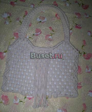 Сумка вязанная Москва