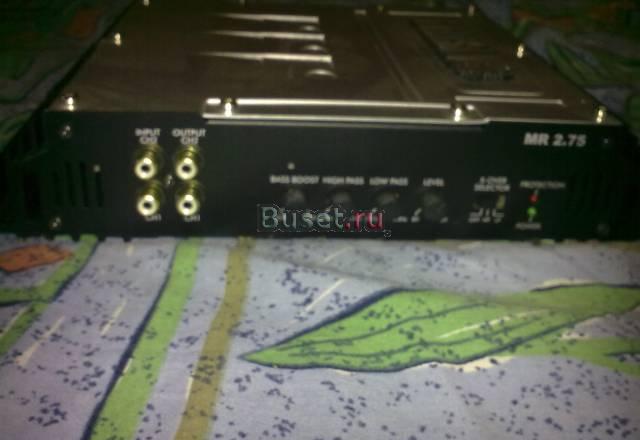 Продаю усилок  mystery MR 2.75+провода для саба Санкт-Петербург