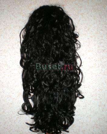 Новый черный шиньон Москва