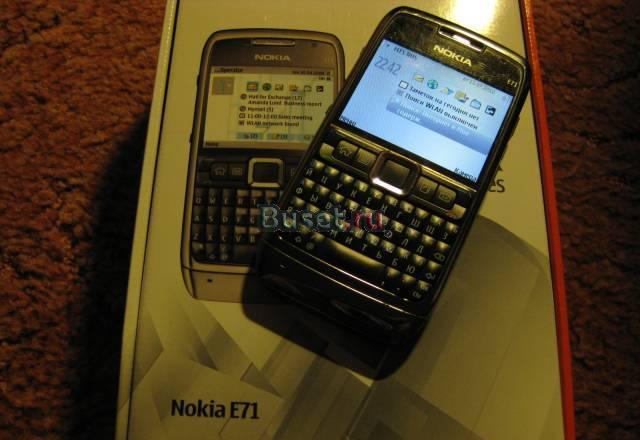 Nokia e71, рст, полный комплект Москва