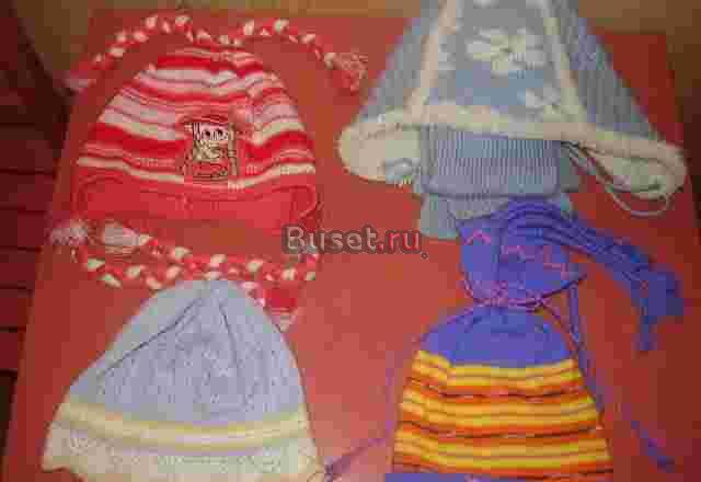 Шапки на девочку 52-54см Москва