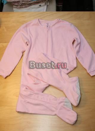 Флисовая пижама для девочки на 3 года Москва