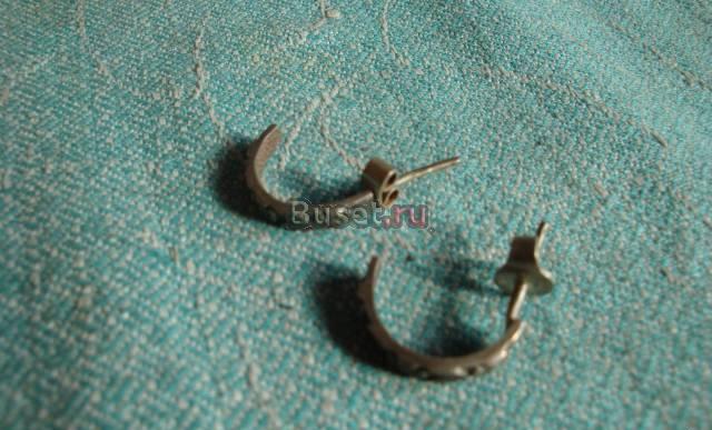 Серебро серьги Москва