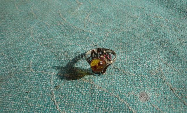 Кольцо янтарь Москва