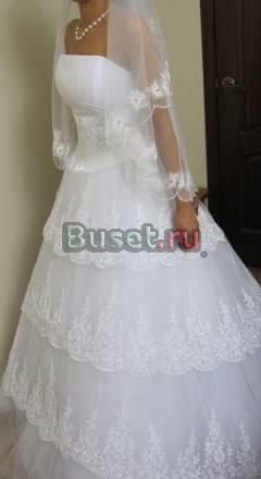 Новое свадебное платье и аксессуары Москва