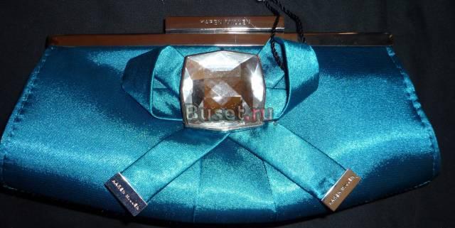 Karen Millen клатч,цвет бирюза Москва