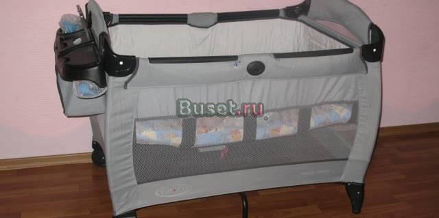 Кровать-манеж Graco(+ подарок дет вещи ) Санкт-Петербург