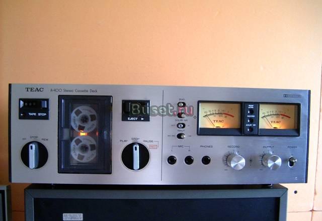 Винтажная кассетная дека teac A-400 Москва
