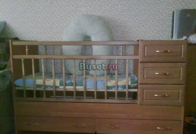 Продается недорого детская кроватка трансформер Домодедово