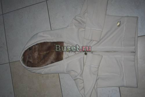 Кофта с меховым капюшоном Санкт-Петербург