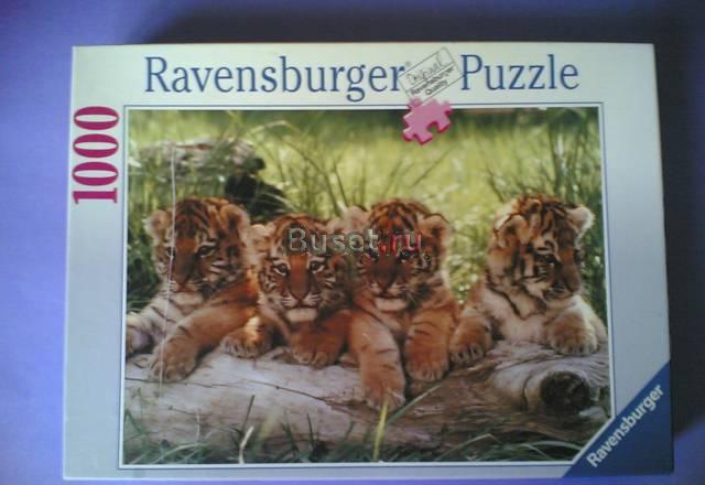 Ravensburger Puzzle/Пазлы"Тигрята",Германия Москва