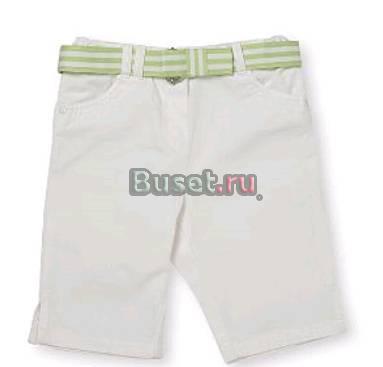 Новые белые капри с ремнем Москва