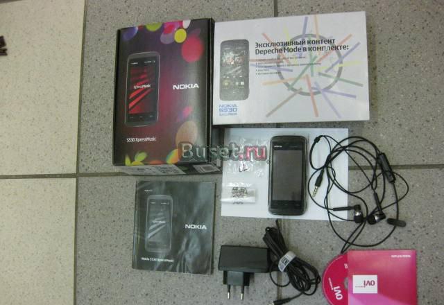 Nokia 5530 XpressMusic полный комплект +карта 4гб Санкт-Петербург
